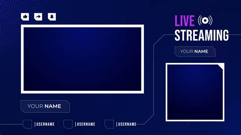 Live Streaming Design Templates